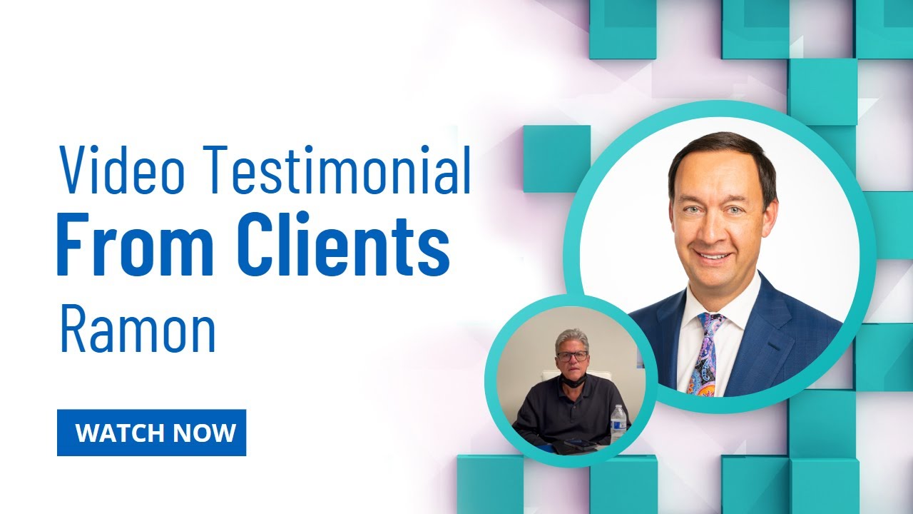 Play the Video Testimonial from clients - Ramon Video