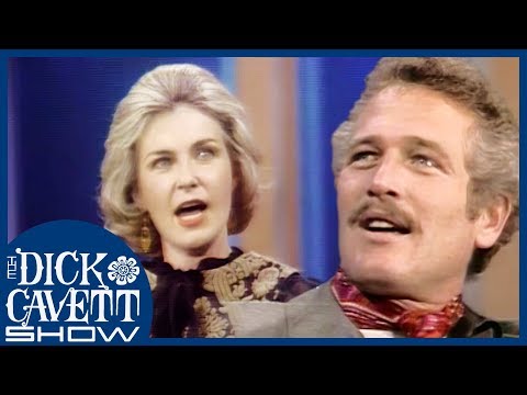 Paul Newman Reacts To What His Wife Said On The Show | The Dick Cavett Show