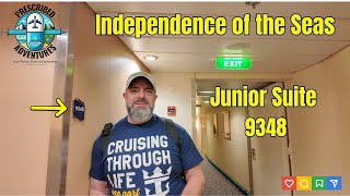 Royal Caribbean's Independence of the Seas Junior Suite 9348 Cabin Tour