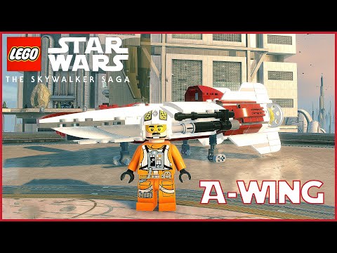 LEGO Star Wars The Skywalker Saga RZ-1 A-Wing Unlock and Gameplay!