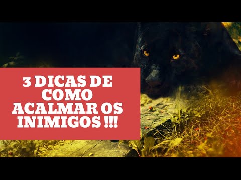 3 DICAS PARA ACALMAR OS INIMIGOS !!! *Testemunho e dicas importantes para te ajudar na sua vida !!!