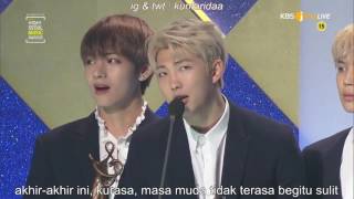 Download lagu [ INDO SUB ] BTS Best Album Award at Seoul Music Award 2017 mp3