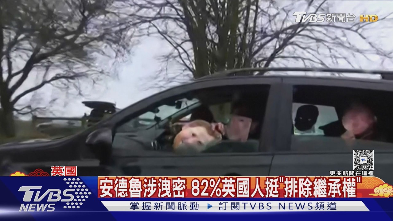 影音/英人戴面具諷王室! 安德魯洩密案發酵 82%挺「排除繼承權」