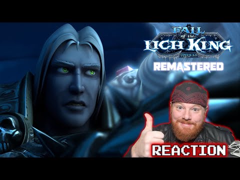 Krimson KB Reacts: B-E-A-UTIFUL! - Fall of the Lich King Remastered(World of Warcraft Cinematic)