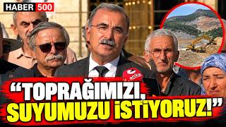 Ordu Fatsa'da maden ruhsatlarına karşı dava açan köylüler Meclis'te!
