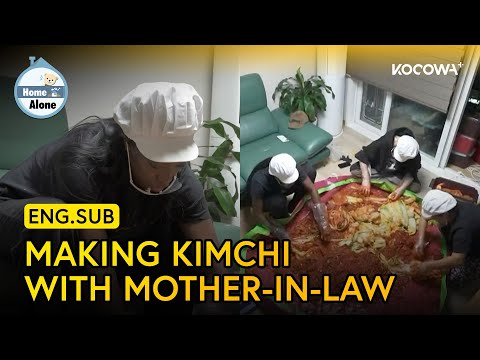 KANY & KEY Make Kimchi With KANY's Mother-In-Law | Home Alone EP626 | KOCOWA+