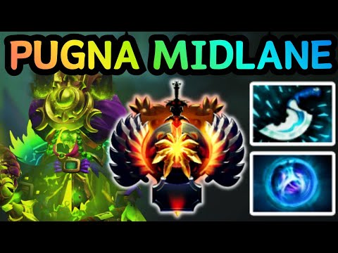 🔥 PUGNA MID — NETHER BLAST DELETES ANYONE IN SECONDS | DOTA 2 GAMEPLAY 🔥