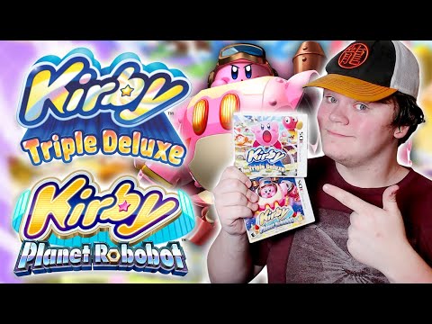 I FINALLY Played Kirby Triple Deluxe & Planet Robobot - 3DS Review