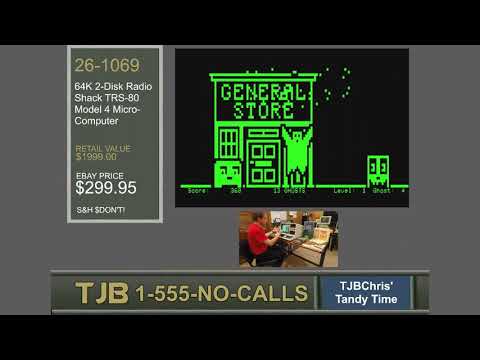 TJBChris' Tandy Time - Radio Shack TRS-80 Model 4