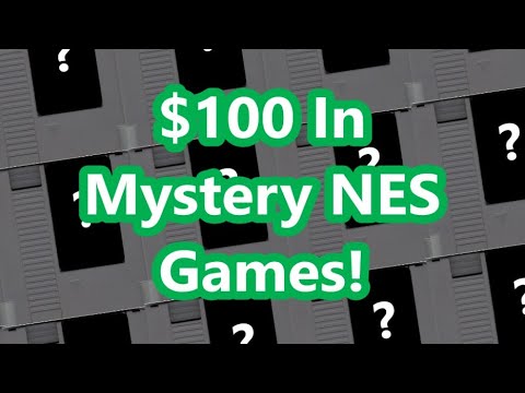 I Bought $100 Of Mystery NES Games Off Of Ebay!