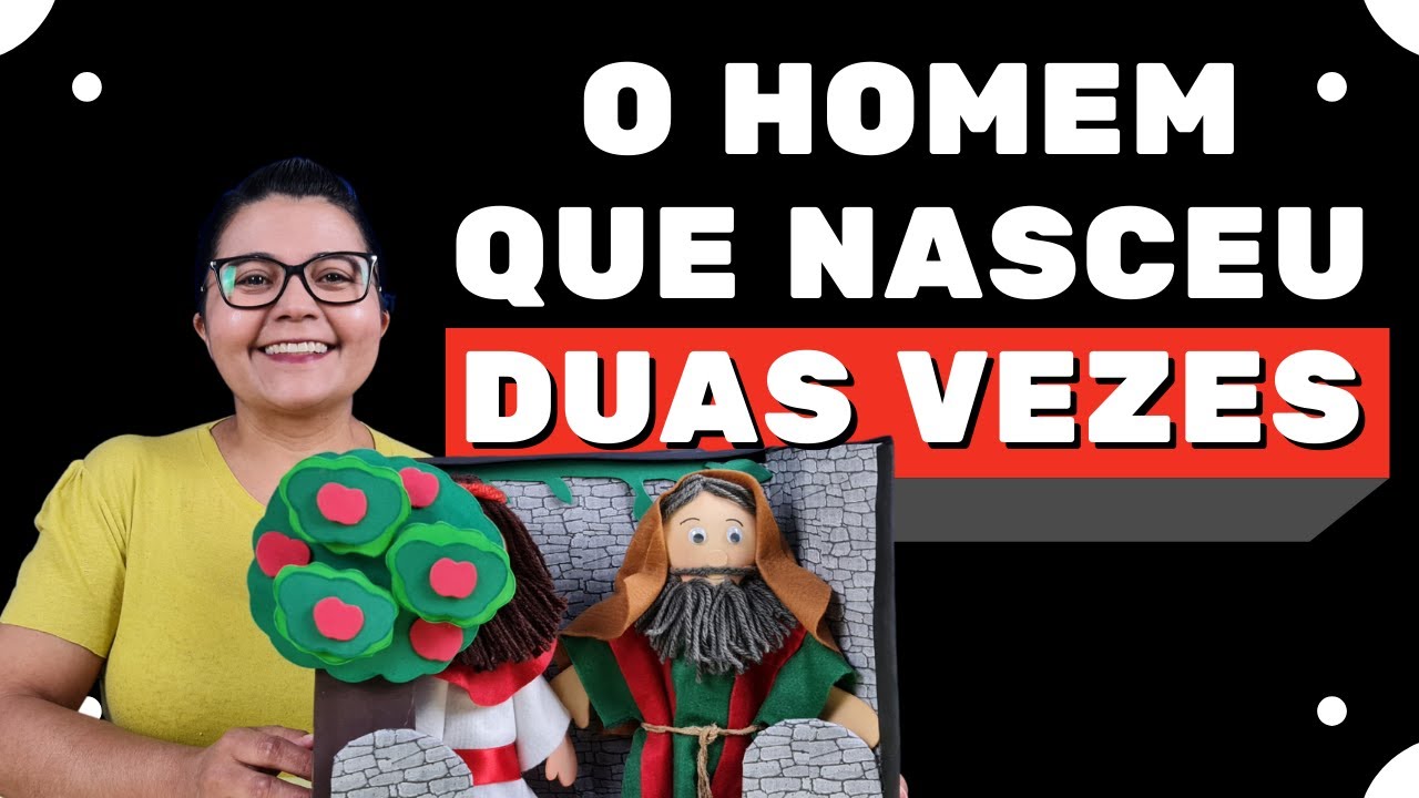 Nicodemos ouve as boas novas - História Bíblica Infantil