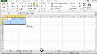 Excel 2010: How To Create a Border In Excel - Tutorial Tips and Tricks