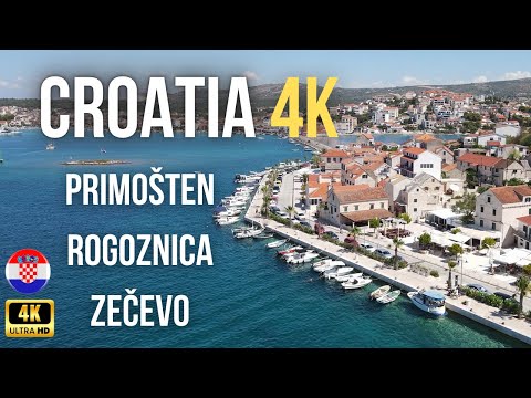 Croatia 4K Drone Footage | Primošten, Rogoznica & Zečevo"