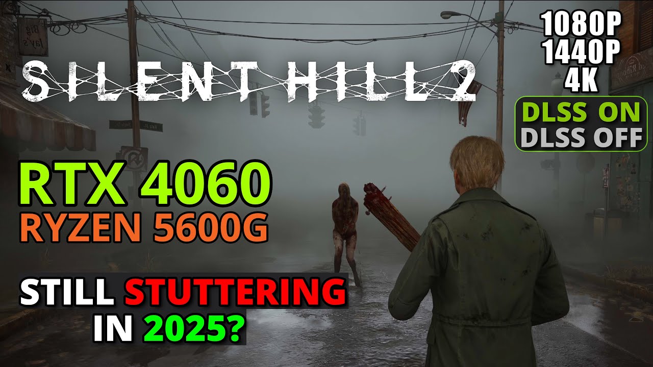 SILENT HILL 2: LOW to ULTRA (RTX 4060 + Ryzen 5600G) - Benchmark