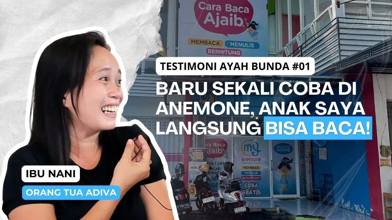 Testimoni Ayah Bunda Orang Tua Adiva