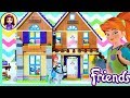 Lego Friends Mia's House Build Part 1 Review for Kids
