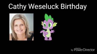 Cathy Weseluck Birthday video