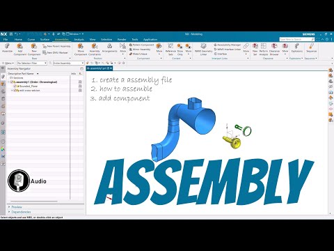 Assembly Introduction | NX Assembly | New Assembly in NX | #nxtutorials | NX CAD | Cad2liv