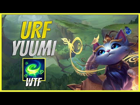 URF YUUMI ACTUAL GAMEPLAY 100% THE MOST BUSTED BEYOND OP BROKEN CHAMP!!!