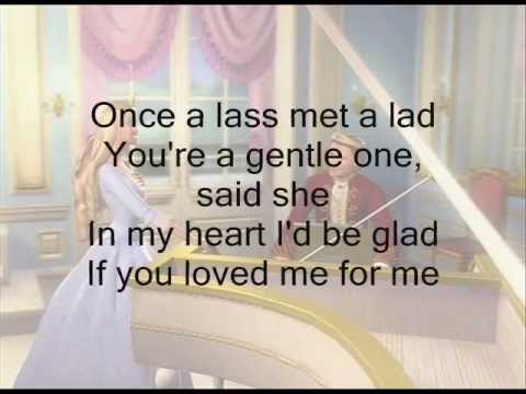 If you Love Me for Me- Barbie as the Princess and the Pauper w/ Lyrics