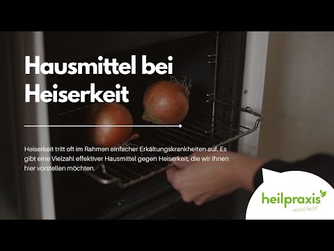 Hausmittel bei Heiserkeit
