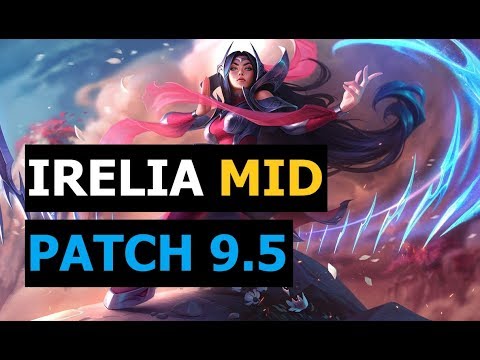 SKT T1 Faker Play Irelia Mid Patch 9.5 Korean Pro Replays