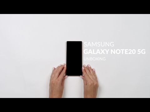 Samsung Galaxy Note20 5G - unboxing - RTV EURO AGD