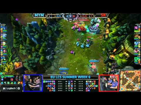 Meet Your Makers (MYM) vs SK Gaming (SK) || Tenerife Spain EU LCS Summer 2013 W6D1 || Full Game HD