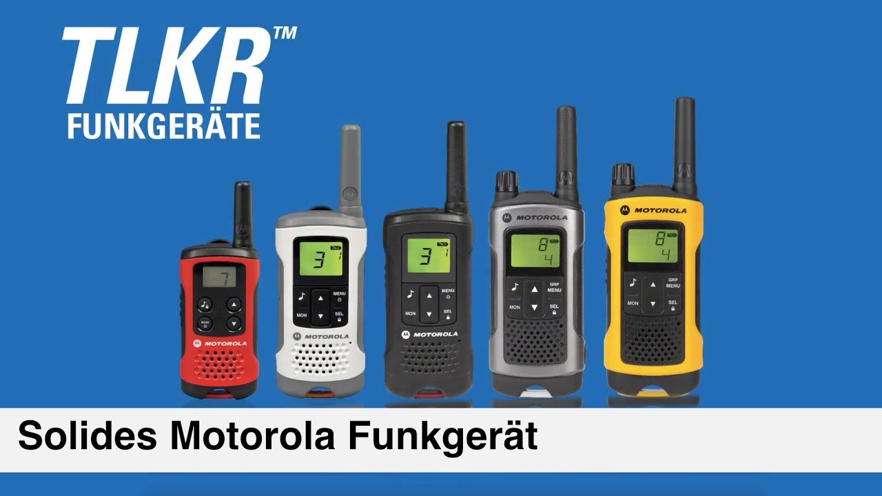 Robustes Motorola Funkgerät