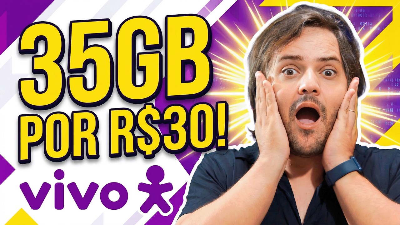 O FIM DO TIM BETA? 35GB por R$30 (A Melhor Oferta da Vivo!)
