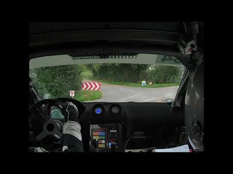 Rallye Alsace Bossue 2021 WP1 Crash Schumann/Lutter