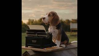 ⌨️ The World-Famous Author He Wrote “A Dark and Stormy Night”… Then It Started Raining 🐶🌧️#snoopy