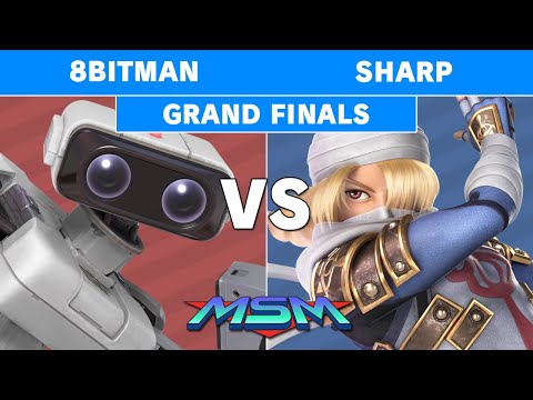 MSM Online 17 - NEXT | Sharp (Sheik) Vs 8bitman (ROB) Grand Finals - Smash Ultimate