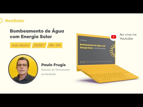 Bombeamento de Água com Energia Solar