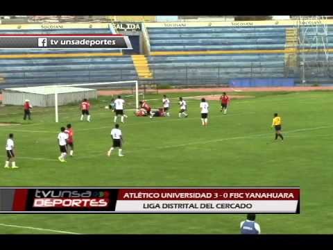 Atletico Universidad 3   0 FBC Yanahuara