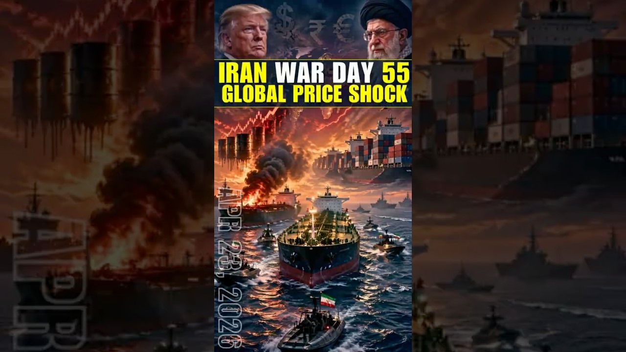 Iran War Day 55 – Global Prices Explode as Blockade Chokes