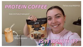 This Coffee Changed My Mornings Forever 😳 | Javvy Protein Coffee Review + Aesthetic Morning Routine