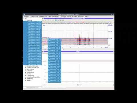 CcpNmr AnalysisMetabolomics V3 - 6 Principal Component Analysis (PCA)