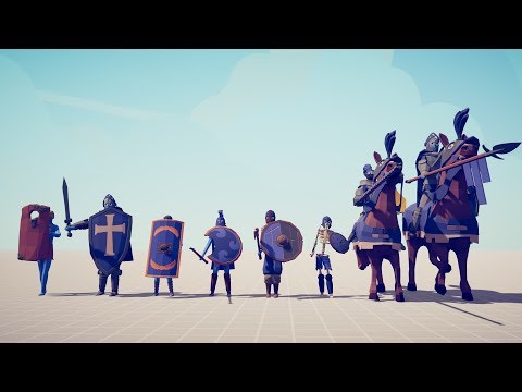 ALL SHIELD UNITS vs EVERY UNIT - Totally Accurate Battle Battle Simulator TABS
