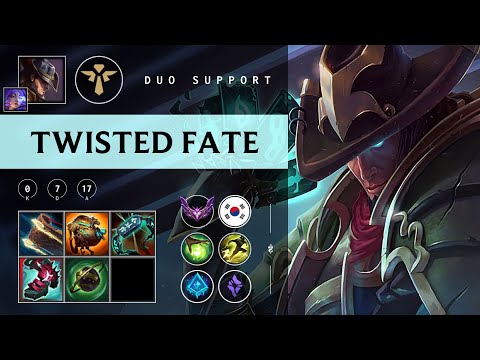 Twisted Fate Support vs Nautilus - KR Master Patch 25.24