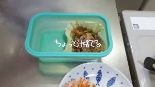 やる気ZERO。全て作り置き弁当