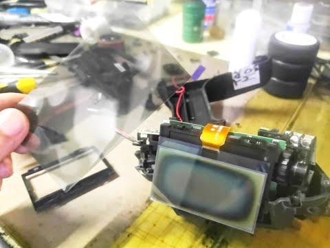 Sanwa MT4 Transmitter LCD Repair DIY