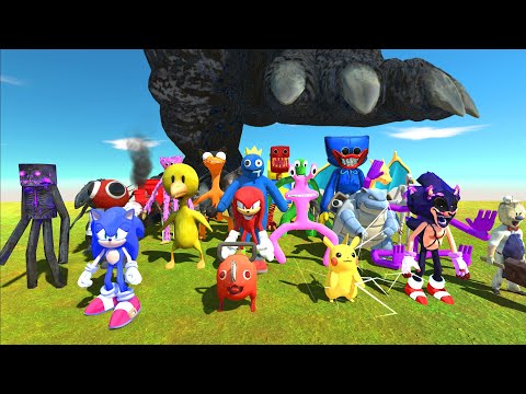 Creepy Monster Attack 5 Leve Heisei Godzila - Animal Revolt Battle Simulator