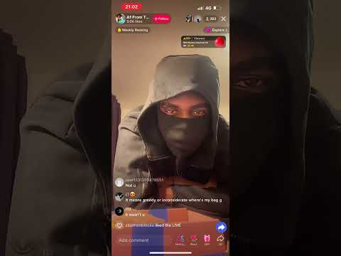 A1frmthe9 says he robbed Headie one for his Jewellery ????????????