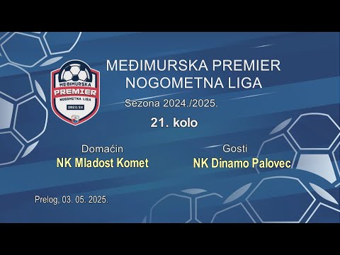 NK Mladost Komet 2:2  NK Dinamo Palovec, 21. kolo Međimurska Premier liga 24/25. Prelog, 3. 5. 2025.