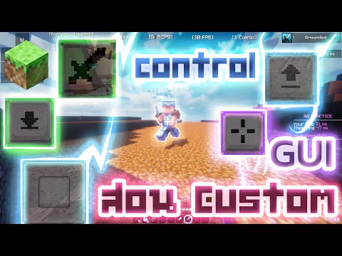 Master Minecraft PE GUI controls with 3 fingers!
