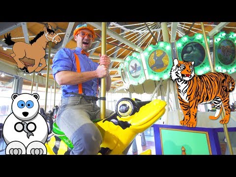 Learn Zoo Animals for Kids with Blippi | A Day at the Zoo