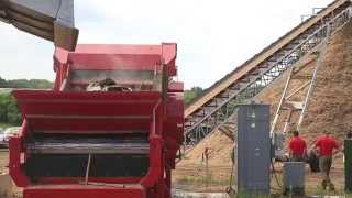 Video Thumbnail for Rotochopper B-66E Grinding Wood Waste into Mulch