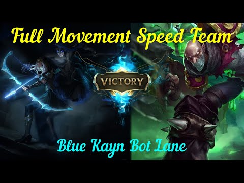 Blue Kayn Botlane?!? | Full Movement Speed