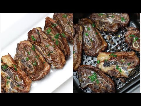 Air Fryer Lamb Chops Recipe | How To Air Fry Lamb Chops